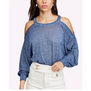 We The Free Blue Chill Out Long Sleeve Size Small NEW